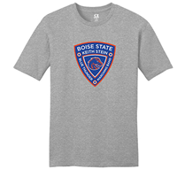 Image of BOISE STATE TEE BLUE THUNDER MARCHING BAND -  grey
