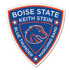 Boise State Blue Thunder Marching Band Decal - main view