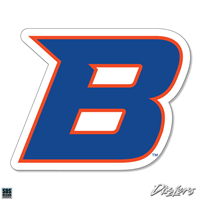 Boise State Decal "B" Dizzler 2"
