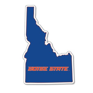 Boise State Decal Idaho W/Boise State Text Inside - main view