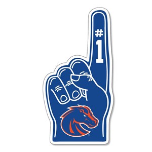 Boise State Decal Foam Finger Dizzler 2" - main view