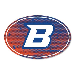 Boise State Decal Euro Halftone "B" Dizzler 3" - main view
