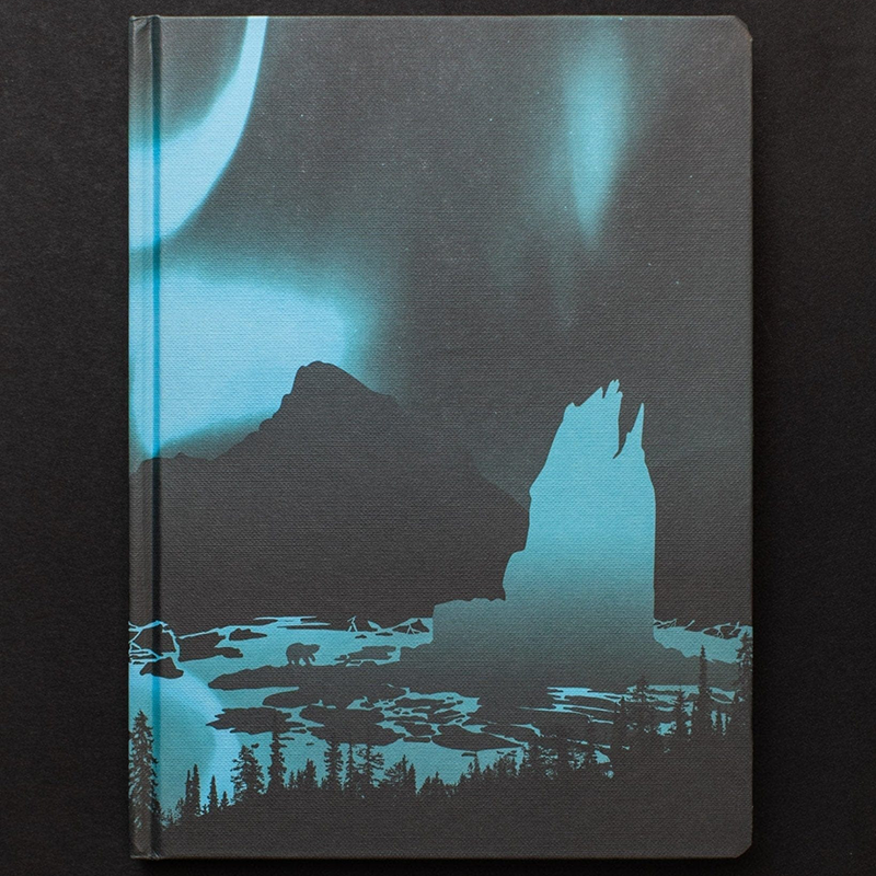 Cognitive Surplus Dark Matter Hardcover Notebook, Arctic Ice (Blank) (SKU 13433338498) Cognitive Surplus Dark Matter Hardcover Notebook, Arctic Ice (Blank) - main view