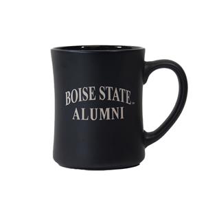 Boise State Mug Etched Arch Over Alumni Black