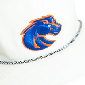 Boise State Cap - Full-Color Bronco with Rope White by Legacy Athletic -  2