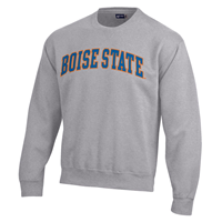 Image of BOISE STATE BIG COTTON CREW WORDMARK LOGO -  oxford