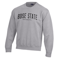 Image of BOISE STATE CREW THICK EMBRD WORDMARK -  oxford
