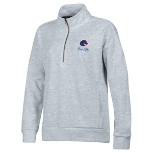 Boise State Women’s Quarter Zip - Script Front Full Back by Gear for Sports - main view