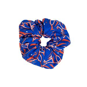Image of Boise State Scrunchie With Repeating Bronco Logo