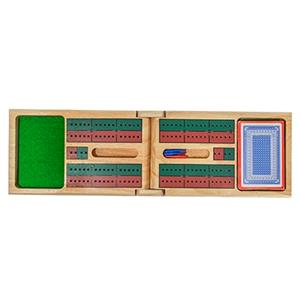 Image of Boise State Cribbage Set With Bronco Head And Wordmark