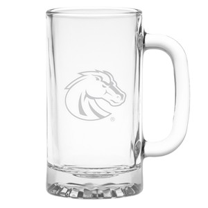 Boise State Tankard - Etched Bronco Logo by Spirit Products - main view