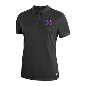 Image of BOISE STATE WOMEN POLO VICTORY NIKE -  black