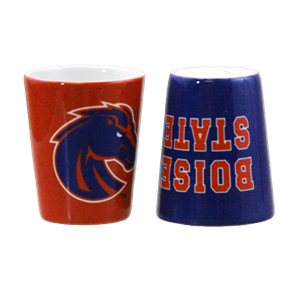 Boise State Shot Glass 2 Pack Logo
