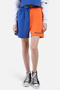 Image of Boise State Shorts Colorblock Orange/Royal