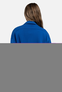 Image of BOISE STATE WOMEN SHACKET LEFT CHEST WORDMARK LOGO-ROYAL -  1