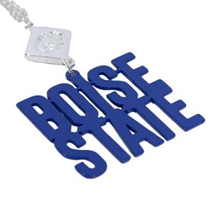 Boise State Necklace - Laser Cut Wordmark Stack by Emerson Street - 1 (SKU: 13198749614) Boise State Necklace - Laser Cut Wordmark Stack by Emerson Street - 1