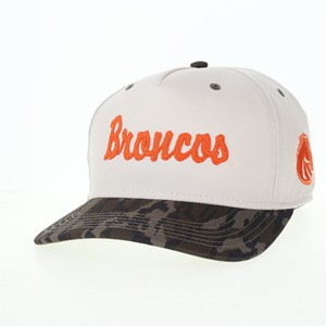 Boise State Cap - Script Broncos Stone/Camo by Legacy - main view