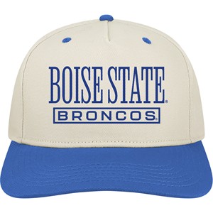 6- Boise State Cap Adjustable - Thin Over Broncos Box Logo by Legacy Athletic - main view