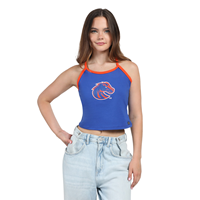 Image of Boise State Women Tank Retro Orange Trim
