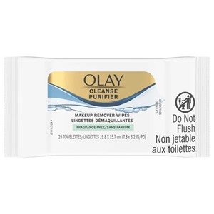 Olay Fragrance-Free Makeup Remover Wipes, 7 ct - main view