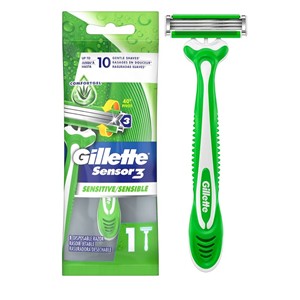 Gillette Sensor3 Men’s Razor, 1 ct - main view