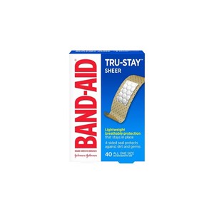 Band-Aid Comfort Adhesive Bandages, 40 ct - main view