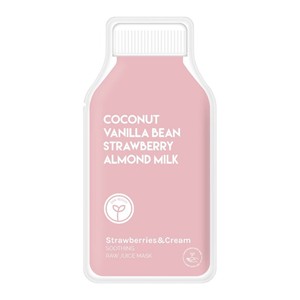 ESW Strawberry & Cream Soothing Sheet Mask - main view