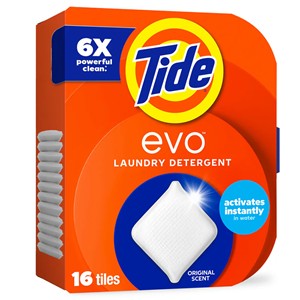 Tide Evo Laundry Detergent Tiles - Assorted Scents, 16 ct - main view