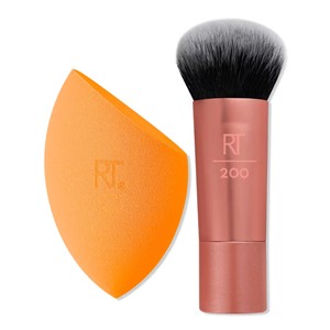 Real Techniques Blend + Buff Mini Brush and Sponge Set, 2 ct - main view