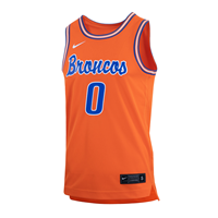 Image of Boise State Basketball Jersey Replica Orange Broncos