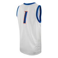 Image of BOISE STATE BASKETBALL JERSEY REPLICA WHITE NIKE -  1