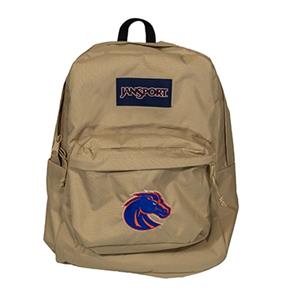 Image of BOISE STATE BACKPACK SUPER BREAK PLUS JANSPORT -  travertine