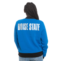 Image of BOISE STATE WOMEN FLEECE BOMBER JACKET -  1
