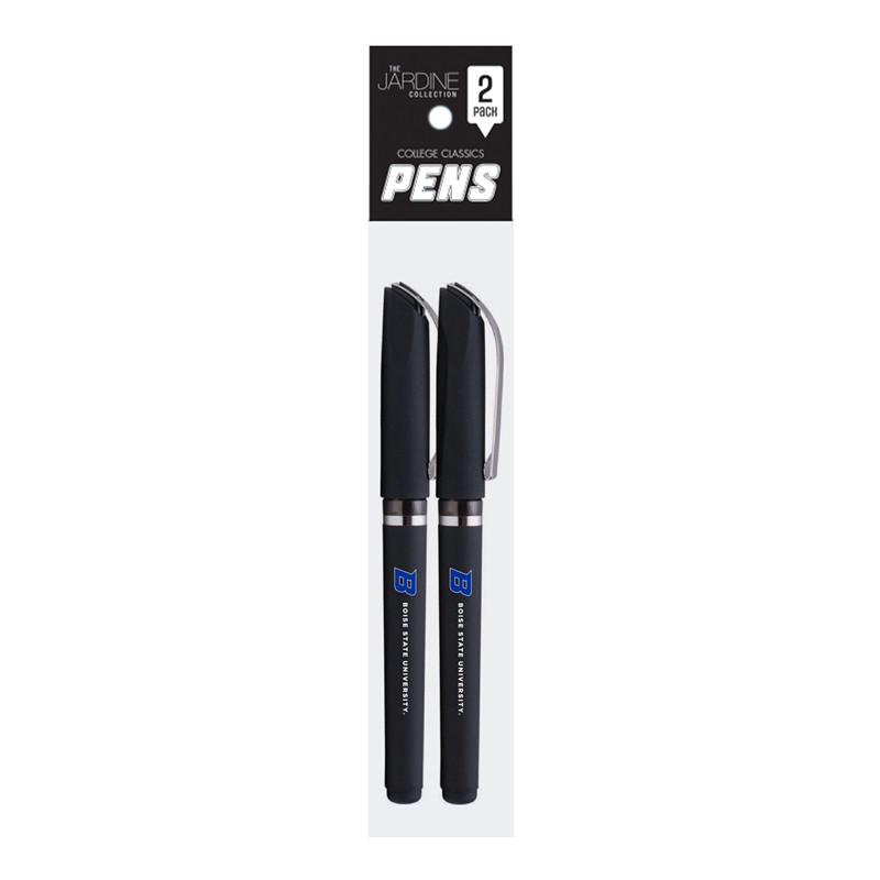 Boise State Riverside Gel Pen Set - Academic Wordmark 2-Pack by Jardine (SKU 13488666498) Boise State Riverside Gel Pen Set - Academic Wordmark 2-Pack by Jardine - main view