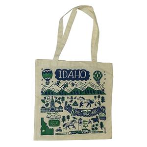 Image of BOISE, ID CANVAS TOTE by  JULIA GASH
