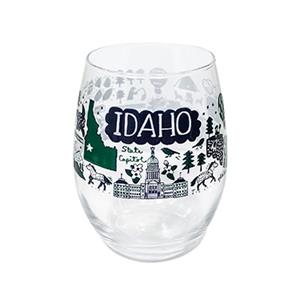 Boise Id Stemless Wine Glass Julia Gash