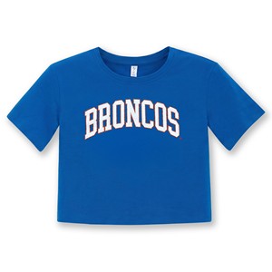 Boise State Youth Girls’ T-Shirt - Broncos Arch by ZooZatz - main view