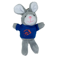 Image of BOISE STATE KEYCHAIN MINI STUFFED ANIMAL -  bunny