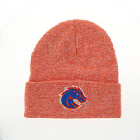 Image of BOISE STATE BEANIE MARLED LOGO CUFF -  orangewhite