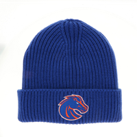 Image of BOISE STATE BEANIE RIBBED CUFF EMBD LOGO -  royal