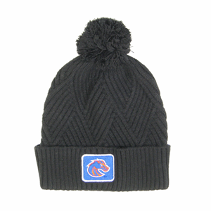 Image of Boise State Beanie Textured Cuff Logo Patch