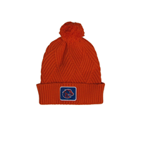 Image of BOISE STATE BEANIE TEXTURED CUFF LOGO PATCH -  orange