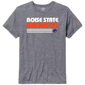 Boise State Men's T-Shirt - Boise State Broncos Lines by League - main view