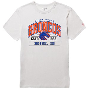 Boise State Men's T-Shirt - Arch Broncos Logo Est. 1932 by League - main view