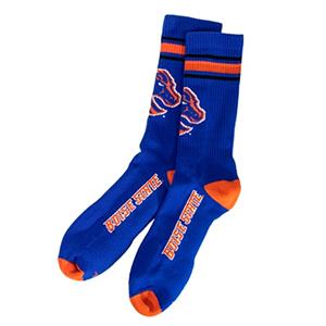 Image of Boise State Sock Throwback Crew Logo