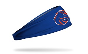 Boise State Headband - Bronco Logo Royal Blue Big Bang Lite by JUNK -  2