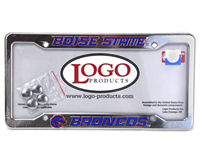 Boise State License Plate Frame Broncos - main view