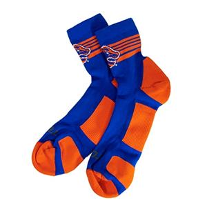 Image of Boise State Sock Varsity Quarter Logo In Stripe