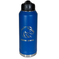 Image of BOISE STATE 32oz TUMBLER H2O STRAW LID BRONCO LOGO -  royal