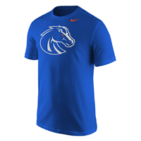 Boise State Core Tee Bronco Logo Nike